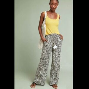 Faithfull The Brand Biella Wide Leg Pants In Azalea Print